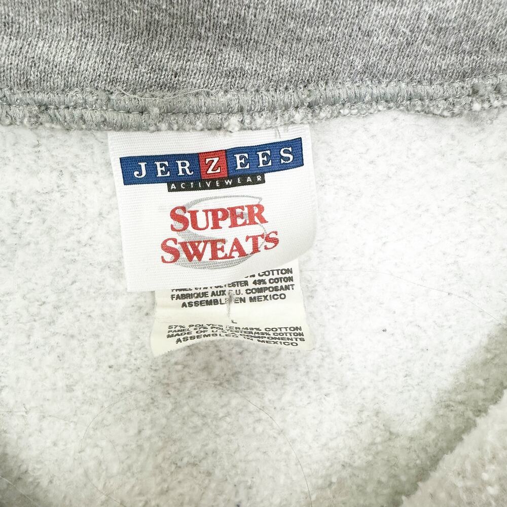 Jerzees Women's WSU Washington State University Cougars Gray Sweatshirt M/L - Picture 5 of 6